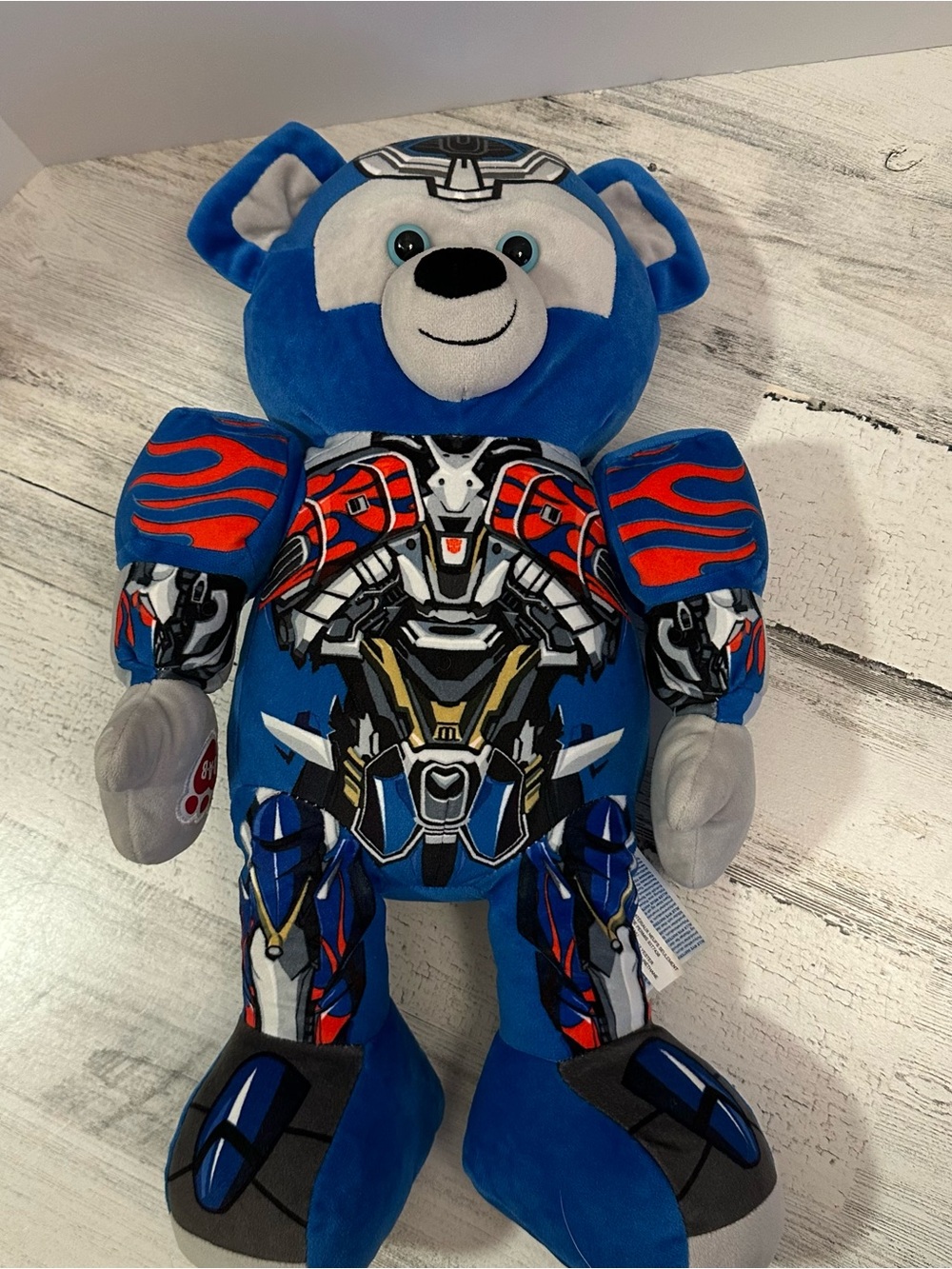 Build A Bear Optimus Prime Bear